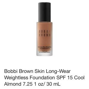 NWT Bobbi Brown Skin Foundation in Cool Almond.